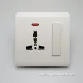 Multifunction UK Plastic Electrical Wall Light Switch Socket